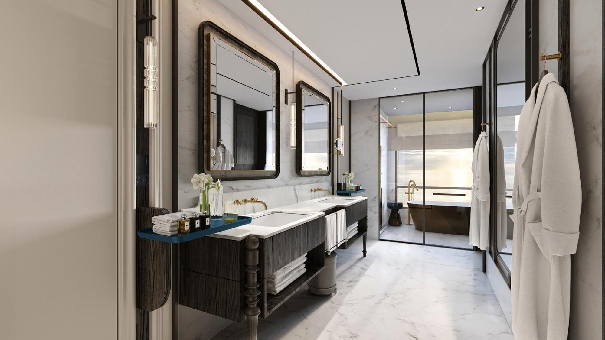 The Millen Penang, Autograph Collection Hotel George Town  Kültér fotó Bathroom