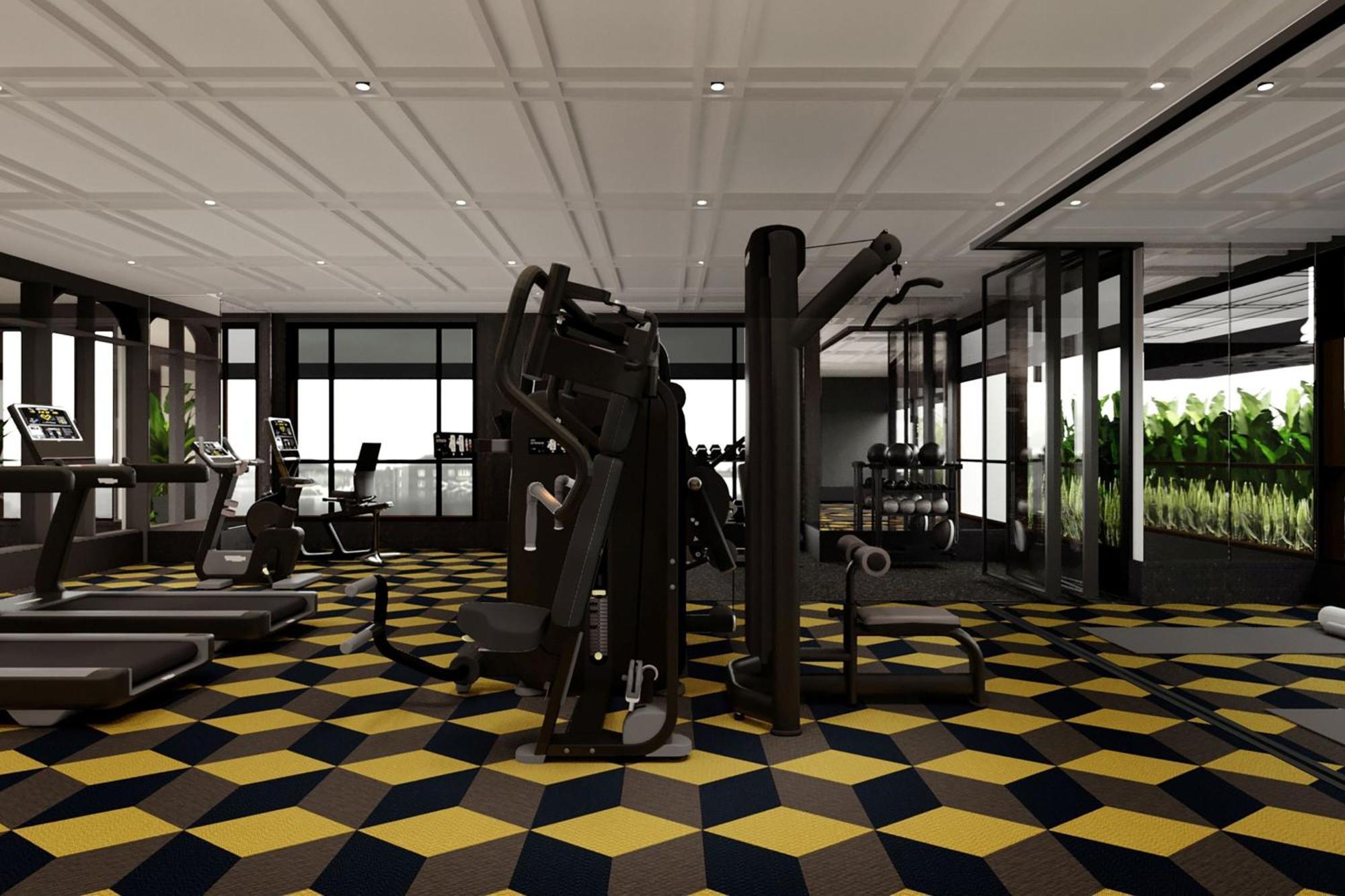 The Millen Penang, Autograph Collection Hotel George Town  Kültér fotó The gym at the 1018