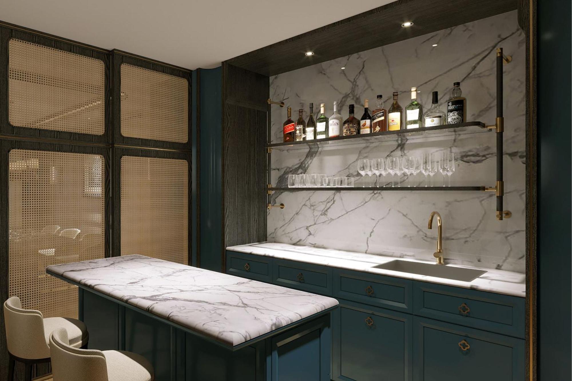 The Millen Penang, Autograph Collection Hotel George Town  Kültér fotó The bar at the 2019 edition of the London Design Festival