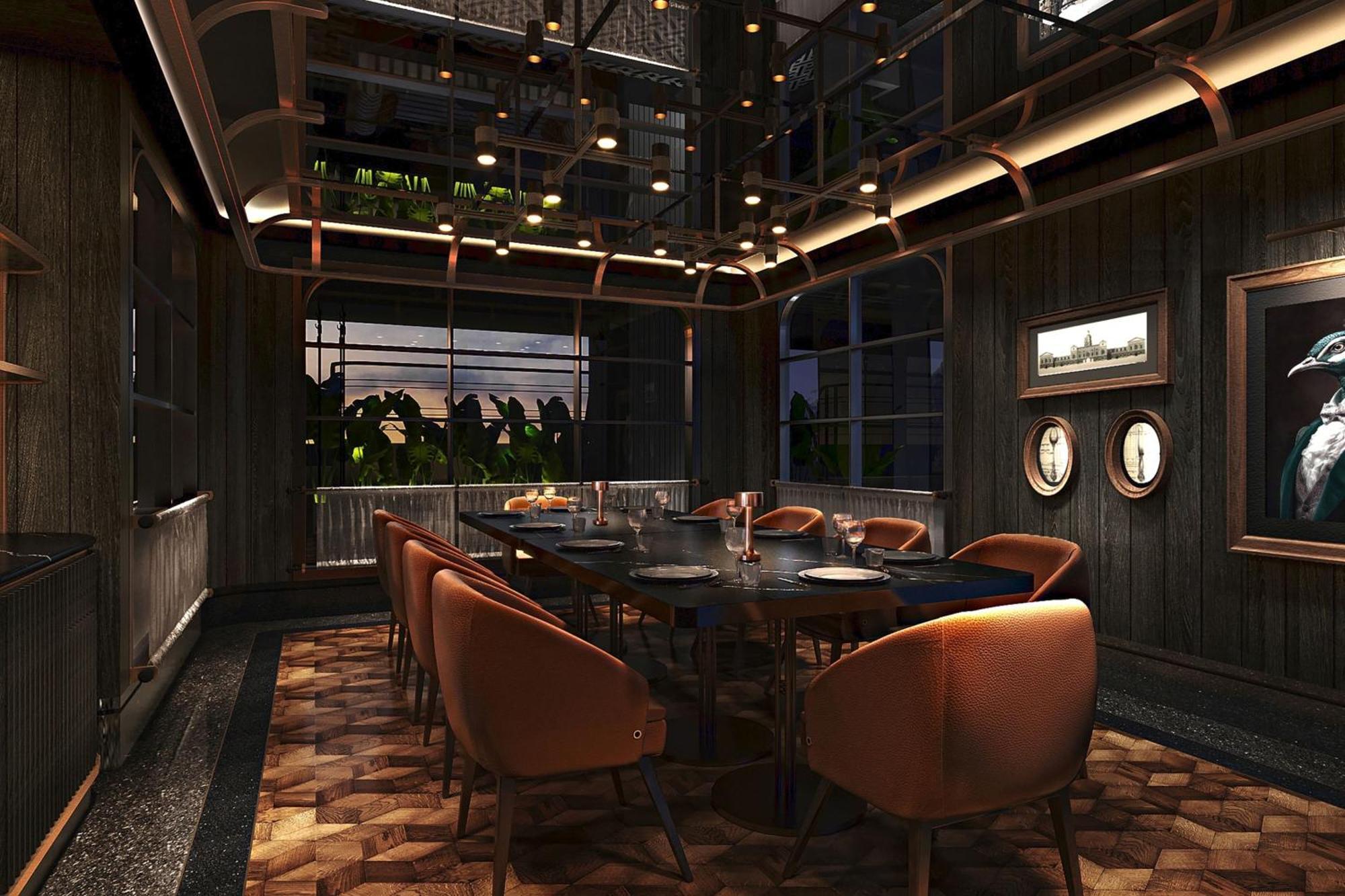 The Millen Penang, Autograph Collection Hotel George Town  Kültér fotó The interior of the restaurant